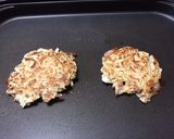 簡単節約晩ごはん⑤豆腐のお好み焼き作り方7写真