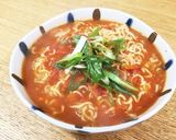 トマト消費！簡単トマト味噌ラーメン作り方6写真