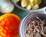 我が家の肉じゃが作り方1写真