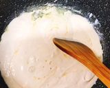 アボカドと生ハムのブルーチーズパスタ作り方2写真