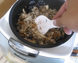 あみえびとひじきときのこの炊き込みご飯作り方5写真