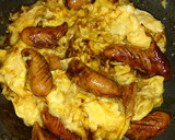 卵とウインナーのカレー炒め♪作り方6写真