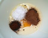 ボウル1つで簡単　コーヒークッキー作り方1写真