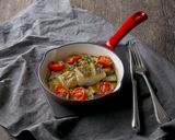 鱸と夏野菜の香草焼き プロヴァンス風作り方8写真