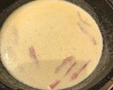 鮭とベーコンのクリームパスタ作り方3写真