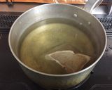 だし道楽♡ナスとエビの揚げびたしスープ作り方6写真