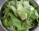 大量消費☆レタスのひき肉あんかけ作り方3写真