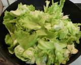 大量消費☆レタスのひき肉あんかけ作り方4写真