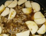 かぶと挽き肉の煮物作り方3写真