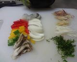 米茄子の夏野菜餡作り方1写真