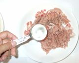 簡単・明太子炒め♪豚肉・えのき茸・三つ葉作り方4写真