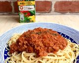 野菜ジュースで簡単！時短ミートソース作り方4写真