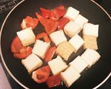 パプリカと厚揚げ炒め ネギ柚味噌添え作り方3写真