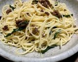 わが家の定番ピリ辛肉味噌で☆美味パスタ〜作り方5写真