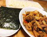 カサ増し炒め物☆こんにゃく牛キムチ炒め作り方7写真