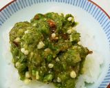 オクラのねばねば丼作り方4写真