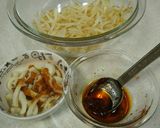 もやしとちくわのピリ辛ナムル作り方1写真