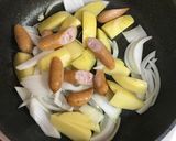 朝ごはんやお弁当に！ウインナーの炒め物作り方1写真