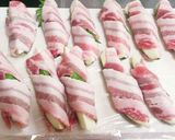 茄子と大葉のごまみそ豚バラ巻き作り方4写真