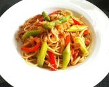 旨辛たれde簡単♡野菜&ツナの冷しスパ♪作り方5写真