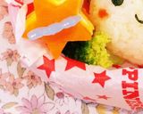 七夕キャラ弁♡織姫と彦星と天の川作り方8写真