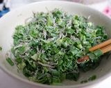 じゃこの塩気 と ごま油の香り ネギ焼き作り方1写真