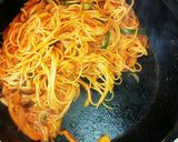 水漬けﾊﾟｽﾀを野菜ｼﾞｭｰｽで美味しく作り方8写真
