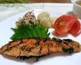 大葉でさっぱり!!鮭のムニエル作り方6写真