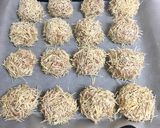 そうめん衣の揚げ肉団子作り方4写真