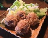 そうめん衣の揚げ肉団子作り方6写真