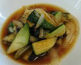 夏野菜❤ 揚げびたし❤ナスとズッキーニ作り方3写真