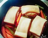 高野豆腐とかにすり身詰め煮物作り方10写真