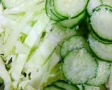 キャベツのハムマカロニサラダ作り方1写真