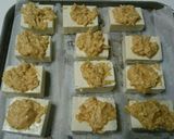 お豆腐の味噌マヨチーズ焼き♪作り方2写真