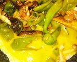 万願寺と豚と茄子の甘味噌炒め(´ω｀)作り方5写真