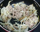 美味しい♪豚肉とごぼうの玉子とじ作り方7写真