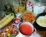 ビーツとじゃがいもの豆乳ポタージュ☆作り方3写真