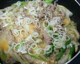 美味しい♪豚肉とごぼうの玉子とじ作り方9写真