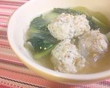 鶏胸肉のふわふわつくねスープ作り方7写真