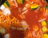 野菜ジュース入り夏野菜ツナカレー作り方6写真