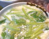 三つ葉だけで♡レンジde簡単茶碗蒸し作り方4写真