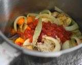 鶏手羽元とひよこ豆の夏カレー作り方5写真