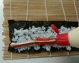 【子供朝食】かにかまのり巻き作り方2写真