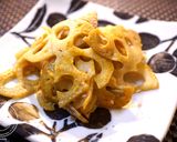 クセになる！れんこんのカレー粉きんぴら作り方5写真