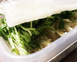 簡単・もう一品☆えのきと豆苗のレンチン作り方2写真