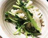 簡単・もう一品☆えのきと豆苗のレンチン作り方3写真