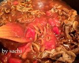 デミ缶de絶品ハッシュドビーフ♡作り方5写真