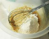 サックリおいしい蒸し大豆のパンケーキ作り方3写真