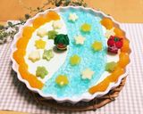 簡単デザート!七夕天の川ゼリーケーキ作り方16写真