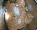 超楽々 鶏団子作ります。今夜は鶏団子鍋〜作り方1写真